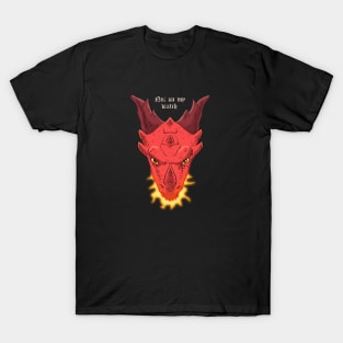 Dragon - not on my watch t-shirt T-Shirt